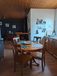 Köök või kööginurk majutusasutuses Le Chalet Kréol