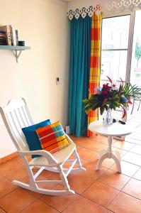 Ruang duduk di TI OASIS Trinidad, Studio vue Mer à P&Vac village-club