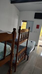 Двуетажно легло или двуетажни легла в стая в Pousada Caúna