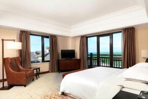 TV a/nebo společenská místnost v ubytování Sheraton Changbaishan Resort