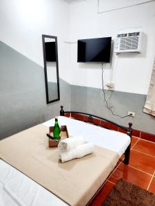 TV a/nebo společenská místnost v ubytování Studio type unit - Host Homes Apitong