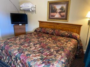 Postel nebo postele na pokoji v ubytování RANGER MOTEL
