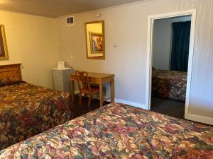 Postel nebo postele na pokoji v ubytování RANGER MOTEL