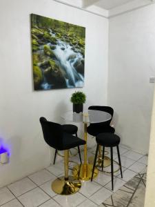 Posezení v ubytování Travelers Oasis