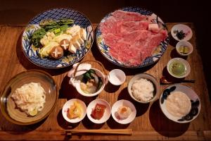 日式旅馆内部或周边提供的食物