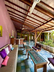 Posezení v ubytování Guesthouse Mooz