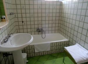 Koupelna v ubytování La Tavolozza Residence