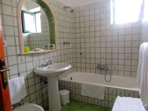 Koupelna v ubytování La Tavolozza Residence