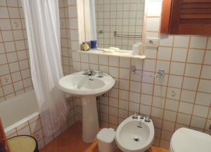 Koupelna v ubytování La Tavolozza Residence