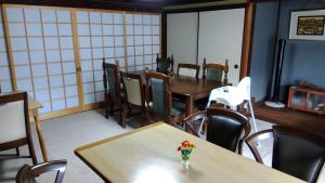 Χώρος καθιστικού στο 農園民宿 春名 Farmstay Haruna