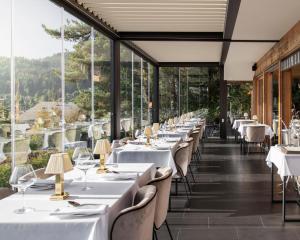 Restaurace v ubytování Les Mazots du Clos