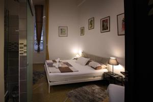 Postel nebo postele na pokoji v ubytování Nik rooms