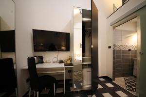 Koupelna v ubytování Nik rooms