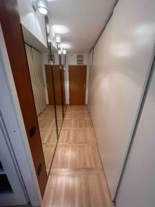 an overhead view of a hallway in an apartment at Comfy flat in city-FREE parking in Ljubljana
