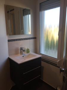 Koupelna v ubytování Bungalow 28 "Auszeit"