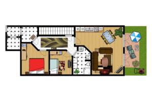 Fotografie z fotogalerie ubytování Villa California "Wohnung Napa Valley" v destinaci Boltenhagen