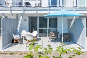 Balkón nebo terasa v ubytování Haus Seeblick Wohnung 12 Easy Ocean