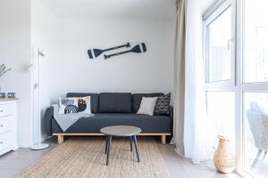 Posezení v ubytování Haus Seeblick Wohnung 12 Easy Ocean + 17 fotografií