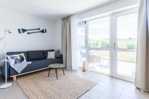 Posezení v ubytování Haus Seeblick Wohnung 12 Easy Ocean
