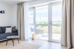 Posezení v ubytování Haus Seeblick Wohnung 12 Easy Ocean