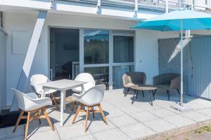 Balkón nebo terasa v ubytování Haus Seeblick Wohnung 12 Easy Ocean