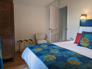 Villa Eliane - parking privé客房内的一张或多张床位