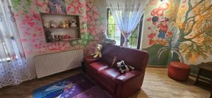 Posezení v ubytování Hotel Bran Stoker