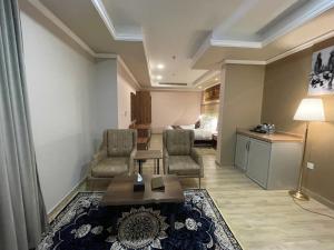 Posezení v ubytování Zaman Homeland Hotel