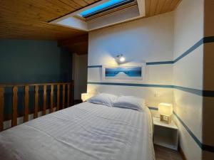 Postel nebo postele na pokoji v ubytování Le Caladois