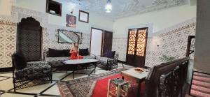 Posezení v ubytování Riad Marrakech Medina