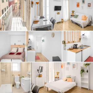 Ένα ή περισσότερα κρεβάτια σε δωμάτιο στο Le Chat Orange +6 φωτογραφίες