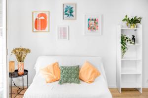 Χώρος καθιστικού στο Le Chat Orange