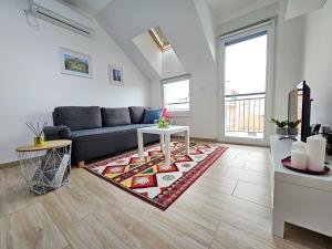 O zonă de relaxare la Roman Apartman