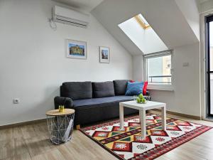 O zonă de relaxare la Roman Apartman