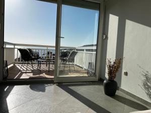 Balkón nebo terasa v ubytování Kavajin Rooms