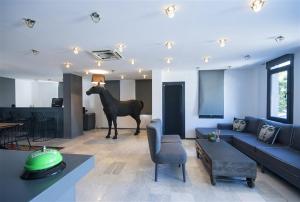 Posezení v ubytování Smart City Bodrum Hotel