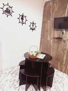 TV a/nebo společenská místnost v ubytování Flat 2 Marias