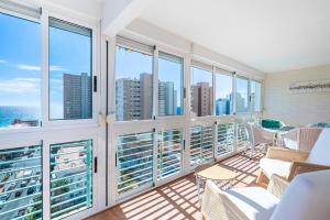 Balkon lub taras w obiekcie Niza 11-A Apartment Levante Beach