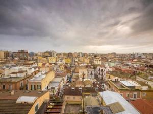 a view of a city with houses and buildings at B&B incentro in Foggia