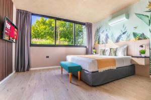 Deluxe Apartments in Palermo - by BueRentals客房内的一张或多张床位