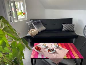 Posezení v ubytování Apartment Varnsdorf Nr.1