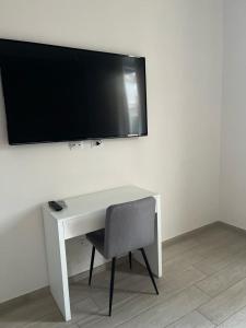 TV a/nebo společenská místnost v ubytování La Piazzetta Anzio + 8 fotografií