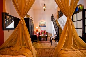 Posezení v ubytování Riad Maison Du Sud