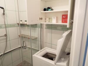 Vonios kambarys apgyvendinimo įstaigoje Apartament błonie-Sanok