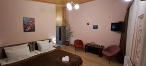 TV o dispositivi per l'intrattenimento presso Hotel and Restaurant "VILLA GIVISI"