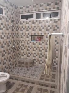 Koupelna v ubytování Albamauritius B&B