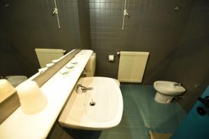 Koupelna v ubytování Hotel Celis