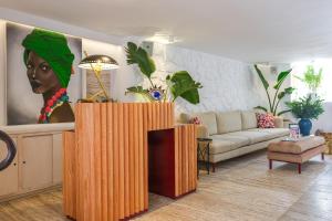 Posezení v ubytování 23 Hotel Mykonos