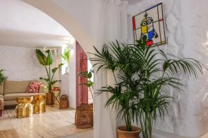 Posezení v ubytování 23 Hotel Mykonos