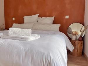 Postel nebo postele na pokoji v ubytování Casa el nido